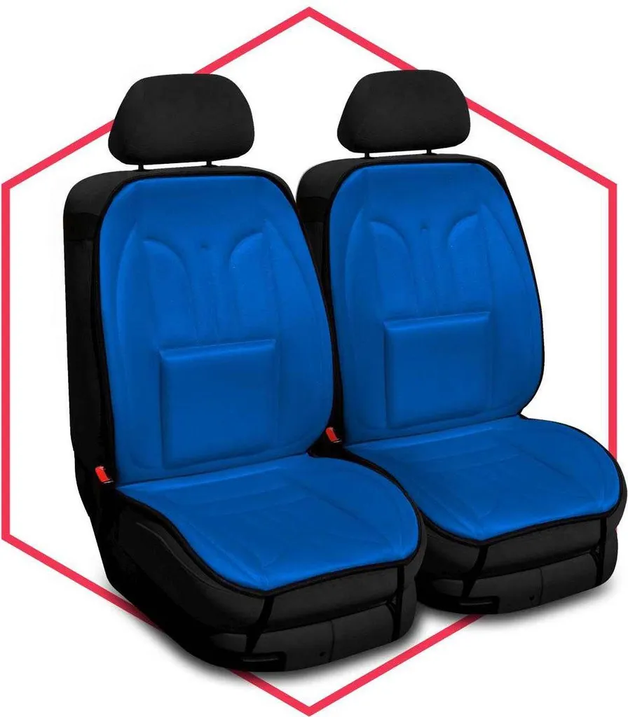 Coprisedili Tuning Blu per VW Scirocco | Kit 1+1 Sport Design - 8