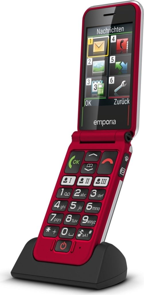 Emporia Joy V228 rot Bluetooth Senioren-Telefon Produktbild 12
