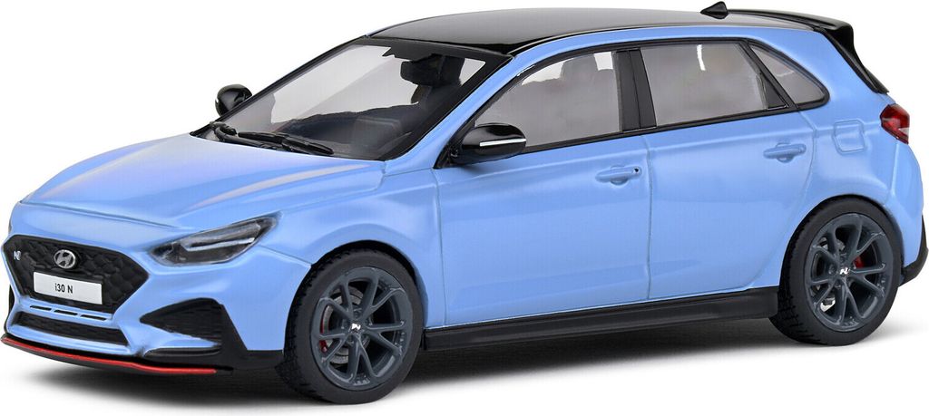 Solido 421438120 Hyundai i30 N 2022 blau 1:43 Produktbild 2
