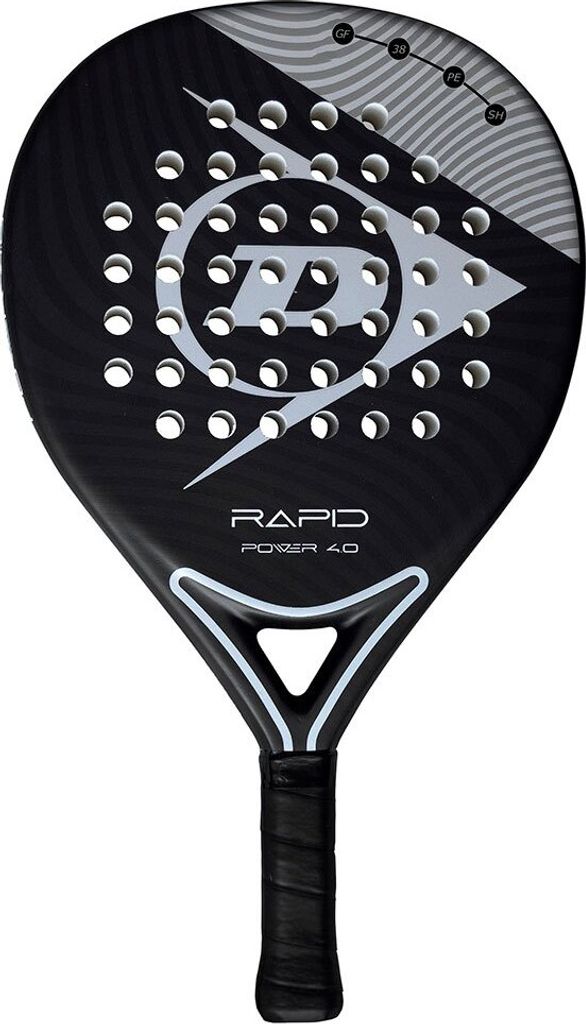 Dunlop Rapid Power 4.0 Padelschläger Silber Silber One Size