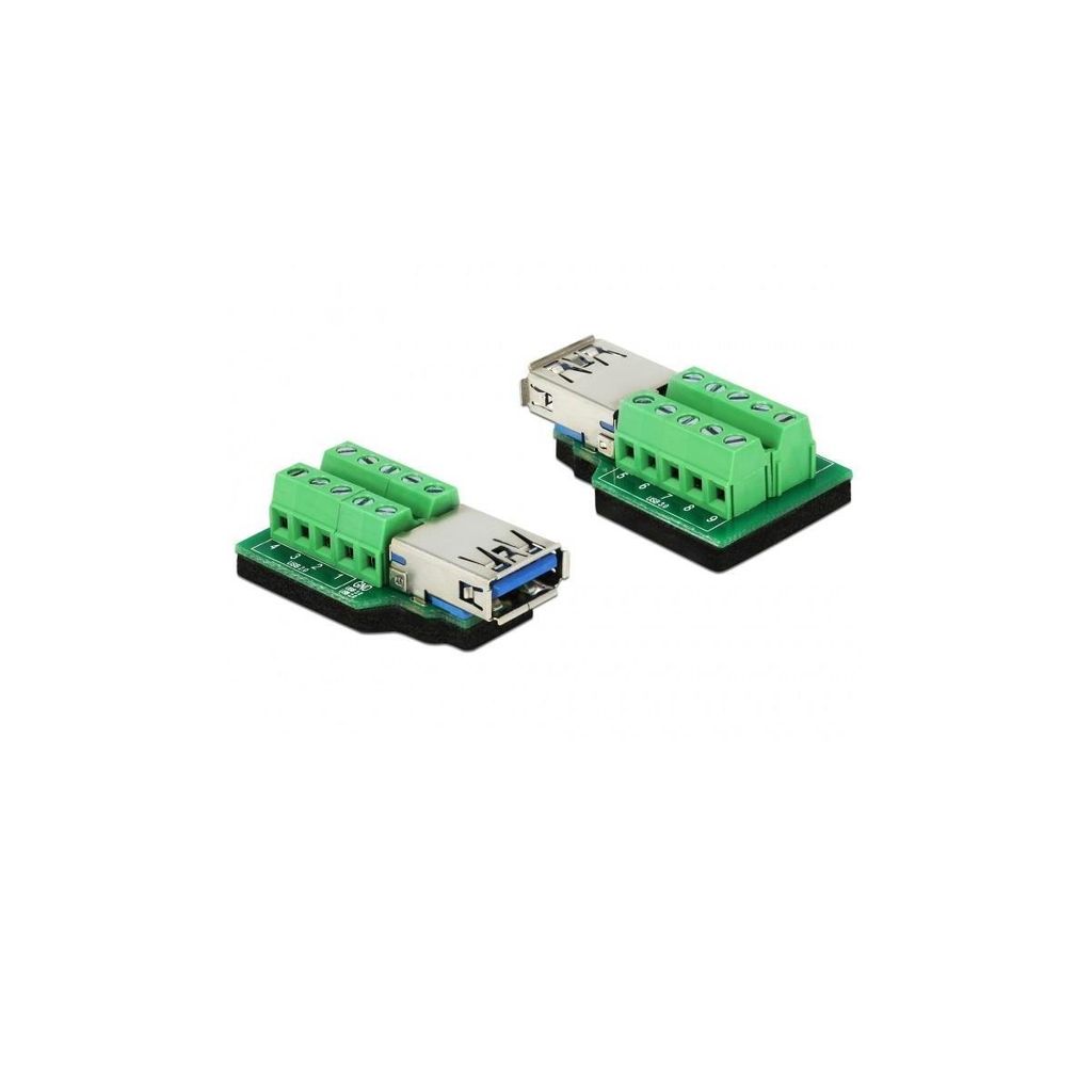 DELOCK Adapter Terminalblock 10Pin -> USB3.0 Buchse