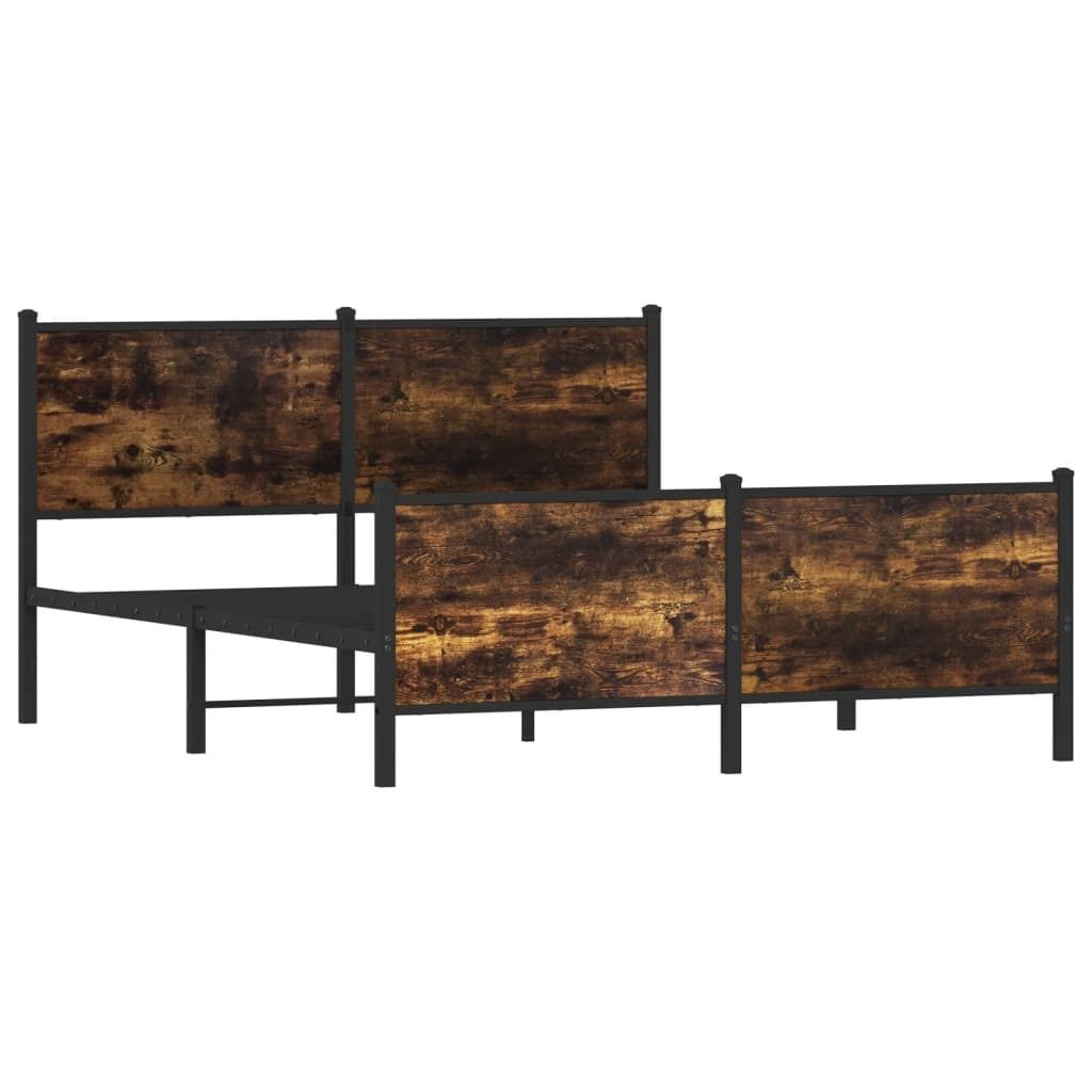 A product shot of a bed frame against a white background.