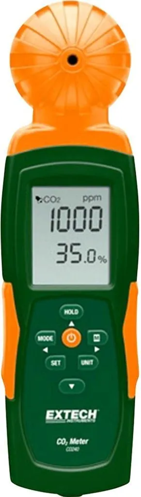 Détecteur CO2 pour Bureaux et Écoles avec Archivage USB Extech CO240 9999ppm