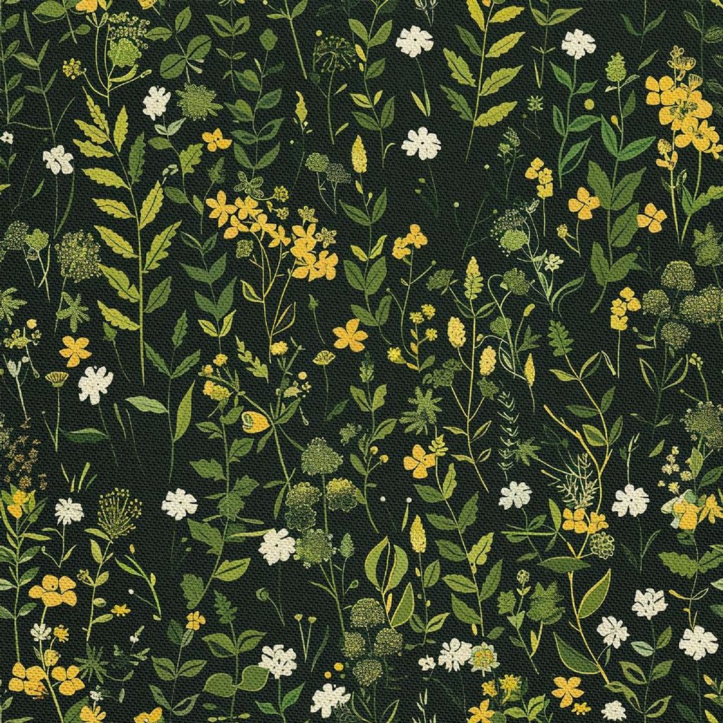 OUTDOOR DEKOSTOFFE OXFORD - Motiv Frühling I DX7216