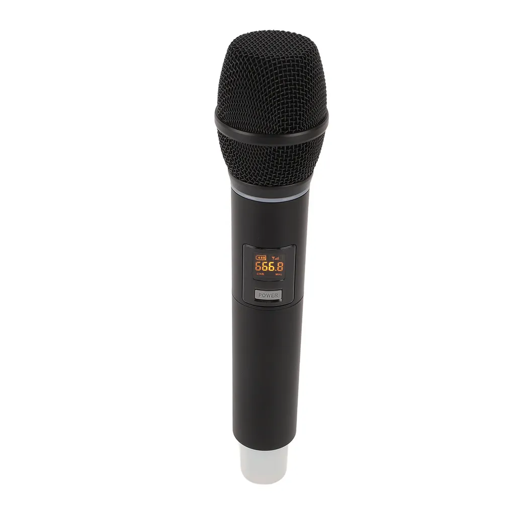 Microphone dynamique professionnel sans fil UHF avec récepteur compact - 5