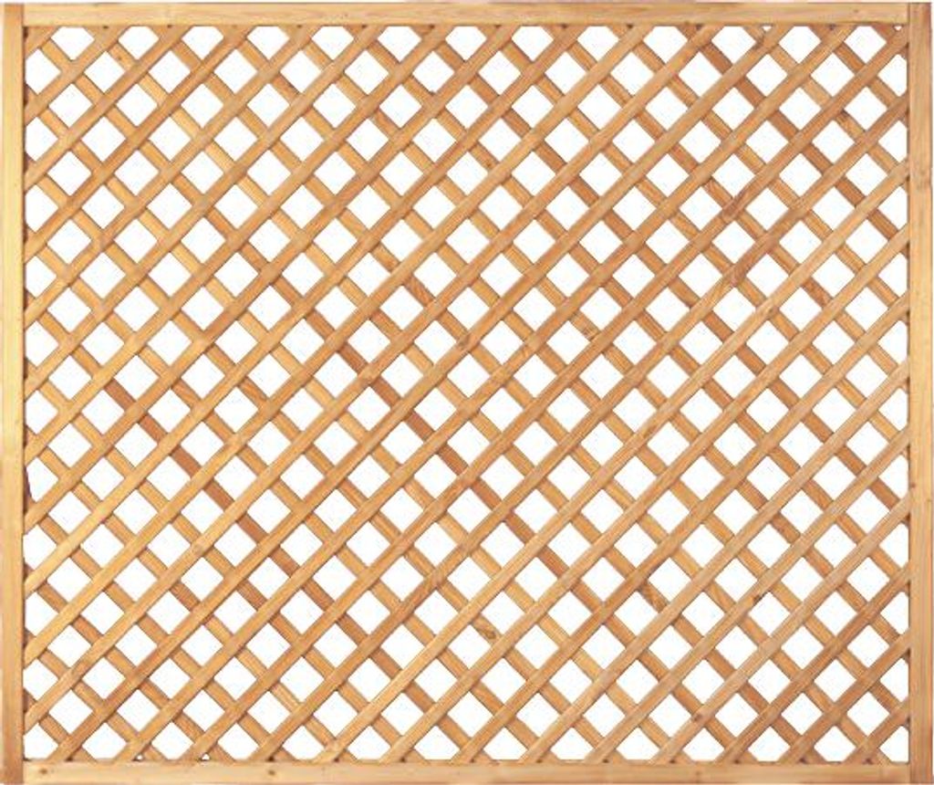 Zaun Hauptelement Diagonal-Rankzaun 180 x 150 cm Produktbild 