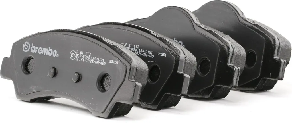 Plaquettes de frein haute performance Brembo P 61 113 série OE 1608691380