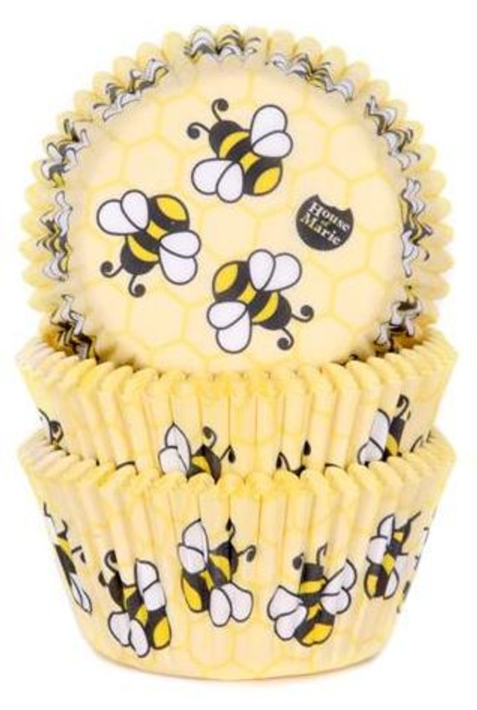Bienen-Muffinförmchen 50x33 mm Produktbild 