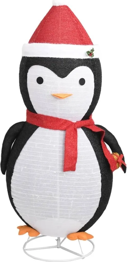 Pingouin Noël LED 180 cm Haute Qualité pour Décoration Durable