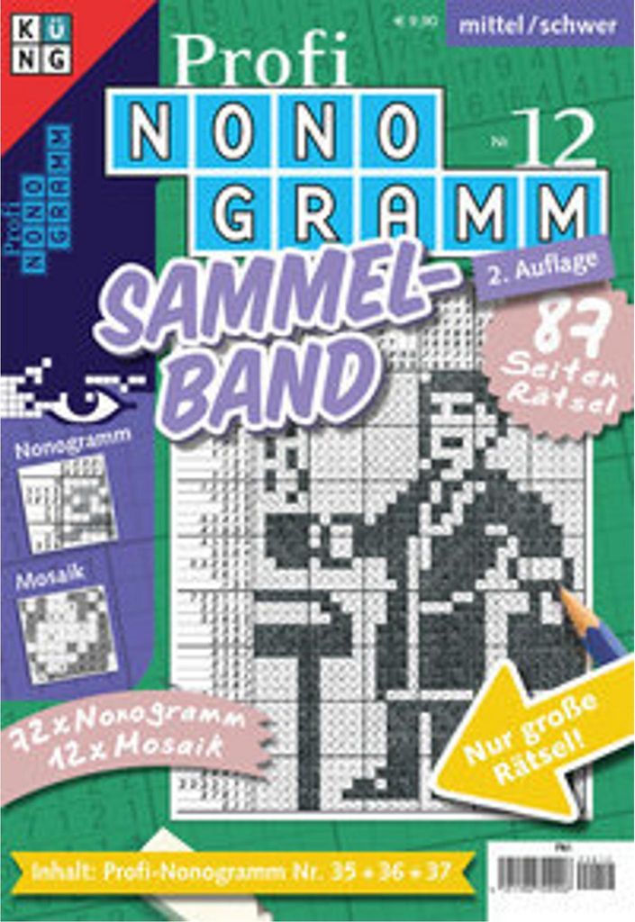 Profi-Nonogramm 3er-Band 12 Immagine del prodotto 