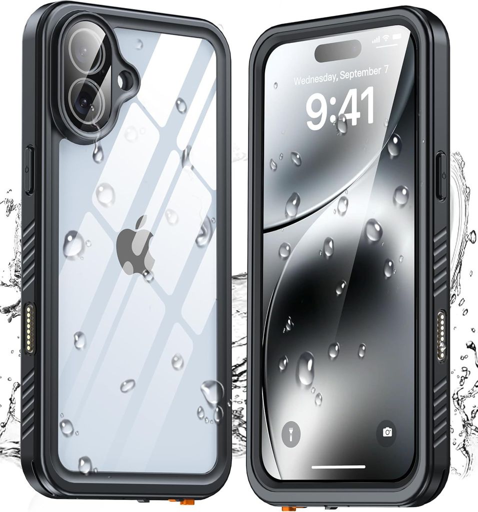 Für iPhone 16 Plus Wasserdicht Hülle 360 Grad Schutz Produktbild 