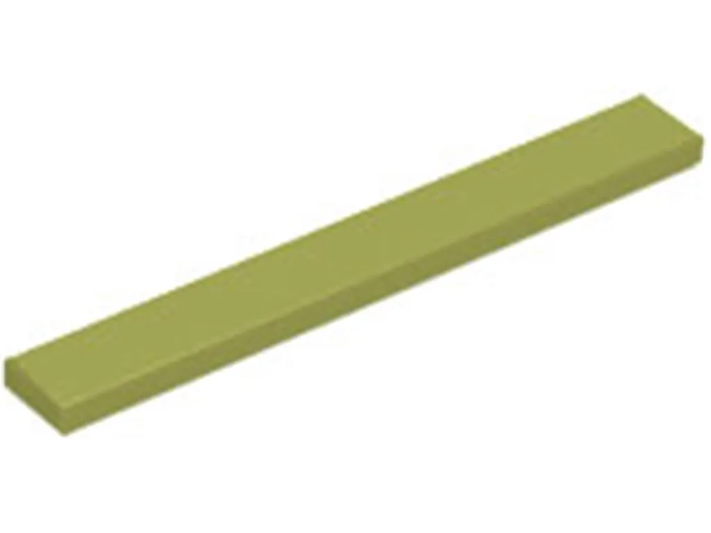 Pièces Lego 1x8 Vert Olive 4162 - 100 Tuiles pour Décors et Paysages