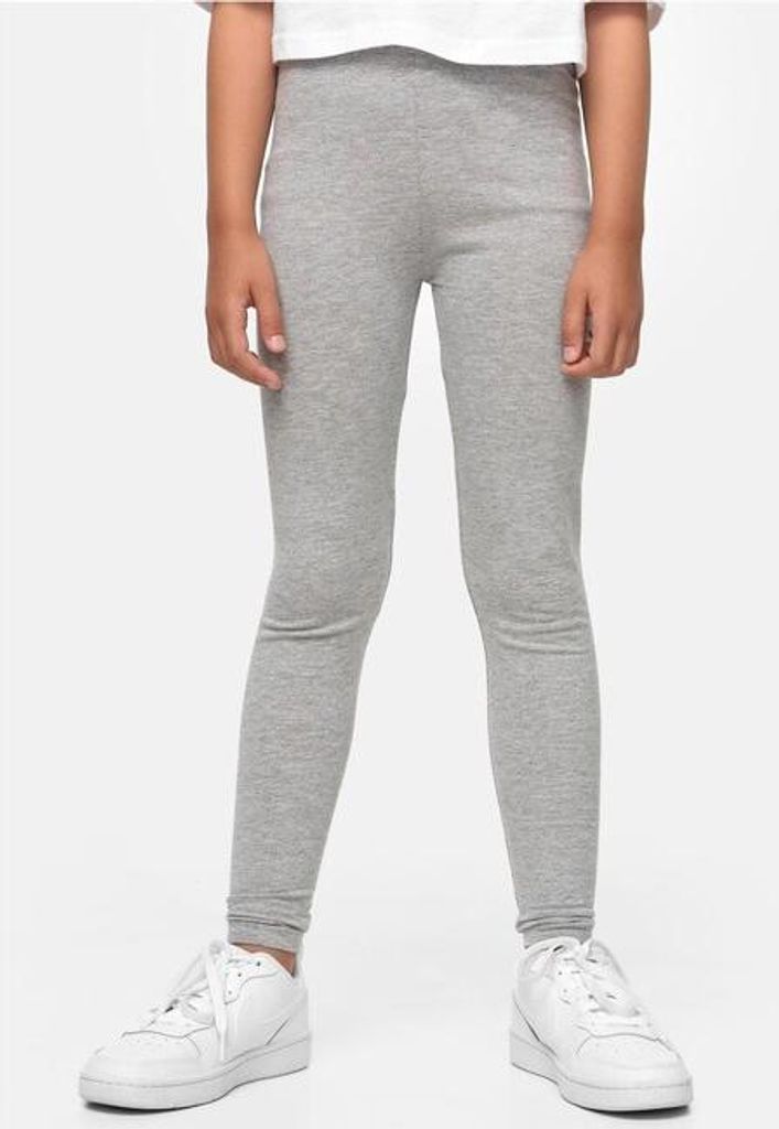 UCK605A - Girls Jersey Leggings 2-Pack black/grey 110/116 Produktbild 
