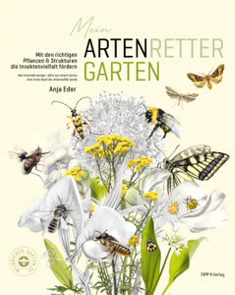 Livre de jardinage écologique pour créer un refuge à insectes et oiseaux