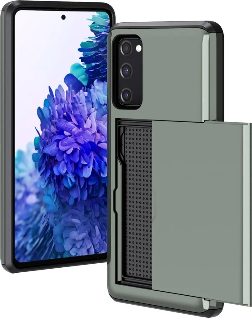 Custodia Porta Carte imoshion Samsung S20 FE Verde Scuro - Protezione Slim