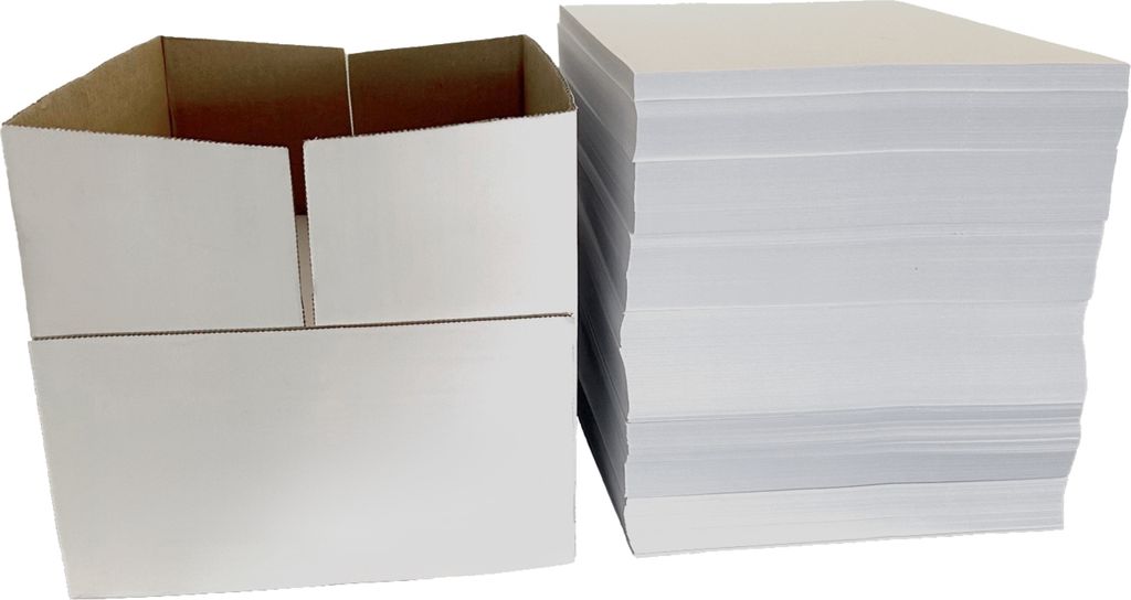 Kopierpapier DIN A4 80g/m² chlorfrei gebleicht, weiß 2.500 Bl./Pack.