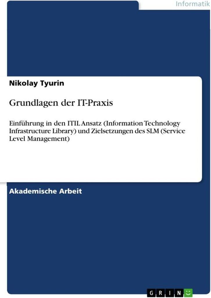 Grundlagen der IT-Praxis