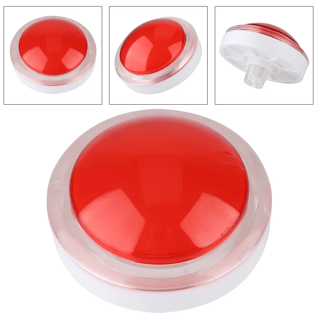 Acquista Pulsante Arcade 100mm LED Rosso - Ricambio Cabinato Professionale