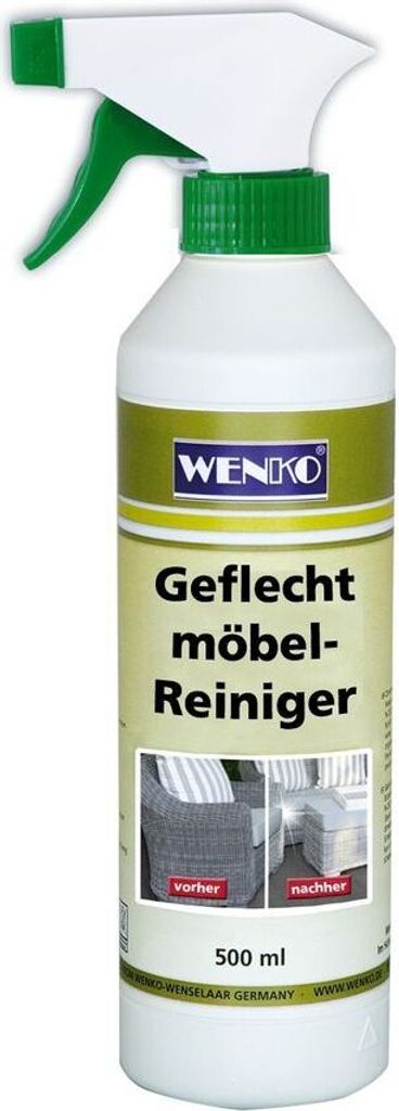 Wenko Geflechtmöbelreiniger 500 ml Poly Rattan Korb UV-Schutz Polyrattan