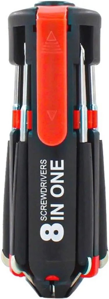 Kit outils 8 en 1 de secours avec lampe pour dépannage et maintenance maison