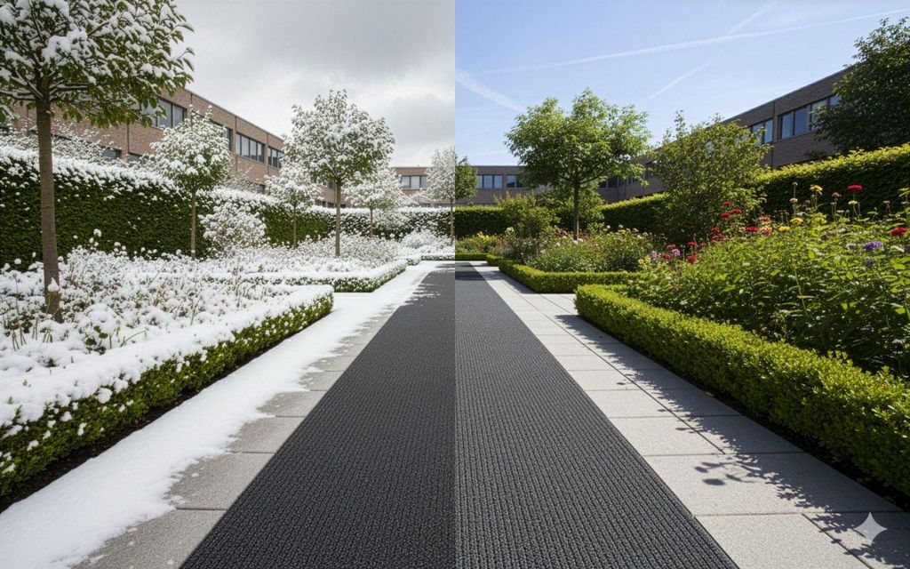 SafeStep AntiRutsch - Sicherheitsmatte PRO Terra 1,20 x 3,00 Meter