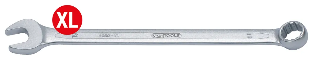 KS TOOLS 517.1525 Chiave Combinata 25 mm XL - Profilo FlankTraction