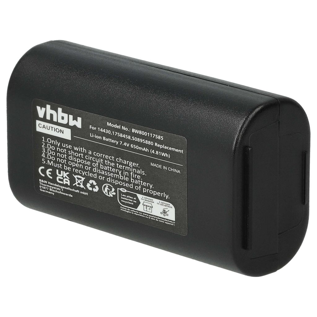 vhbw Akku kompatibel mit Dymo LabelManager PnP, 260, 260P, Produktbild 8