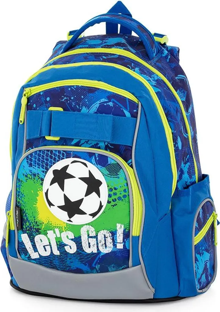 Karton P+P OXY GO 8-37623: Lo Zaino Scuola Calcio con Schienale 3D