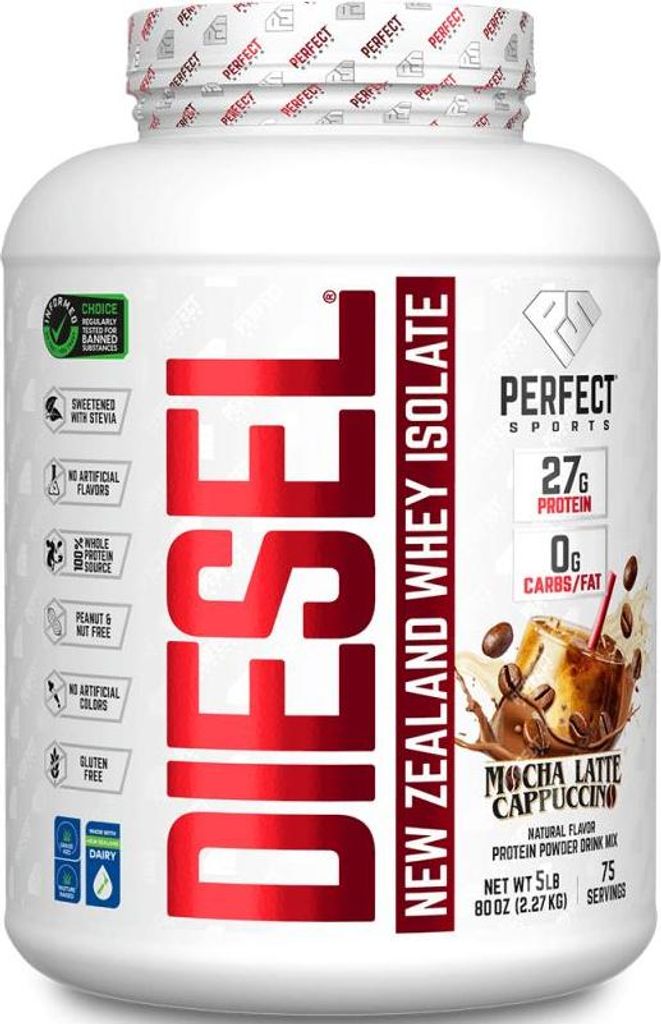 Perfect Sports Diesel 100% New Zealand Whey Isolate (5lbs) Produktbild 
