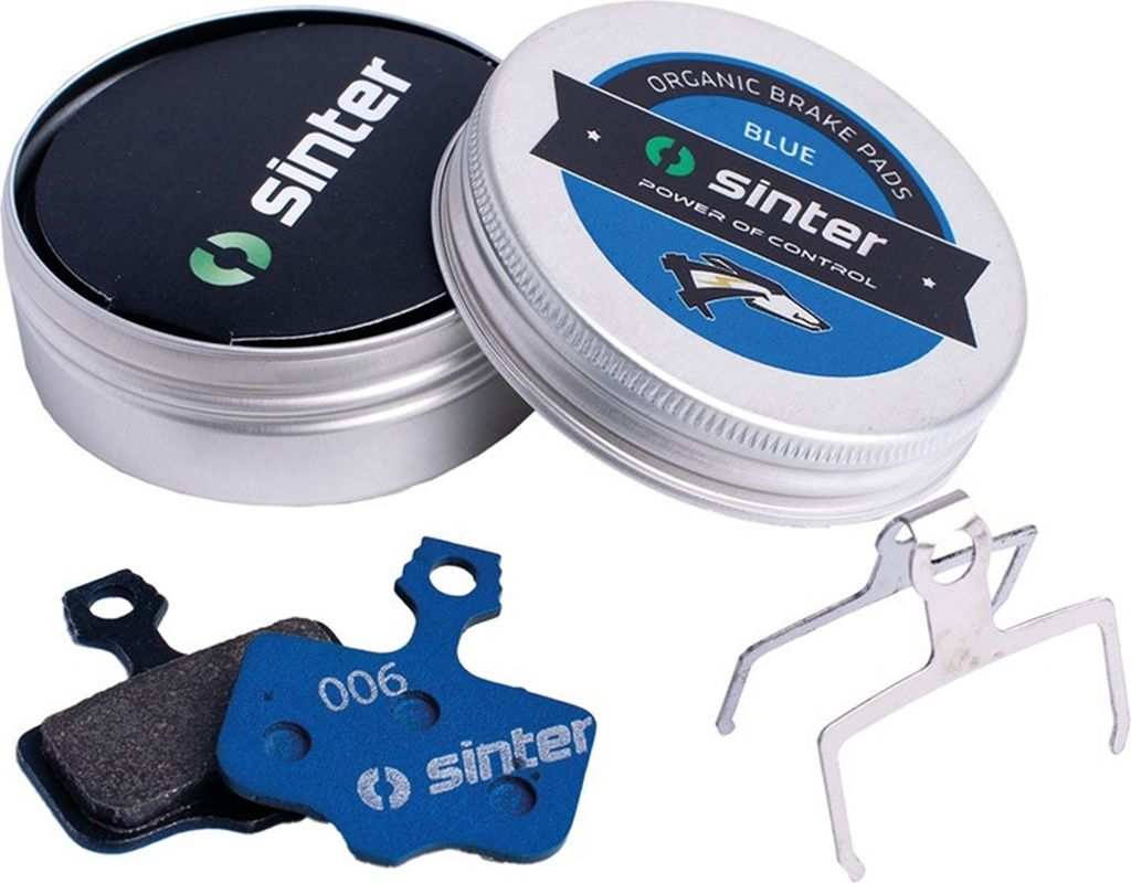 Sinter Scheibenbremsbelag 006 Sram organisch, E-Bike, blau, Set, in Dose