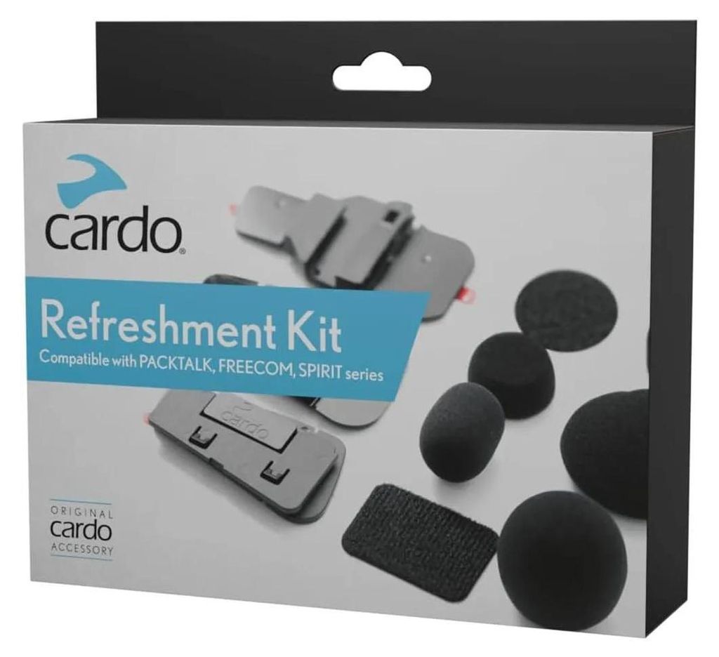 Cardo Freecom/packtalk Intercom Audio-kit Schwarz  Schwarz Produktbild 