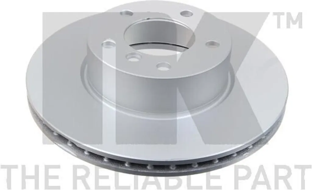 Paire de Disques de Frein Avant Ventilés pour BMW 3 Touring et Berline