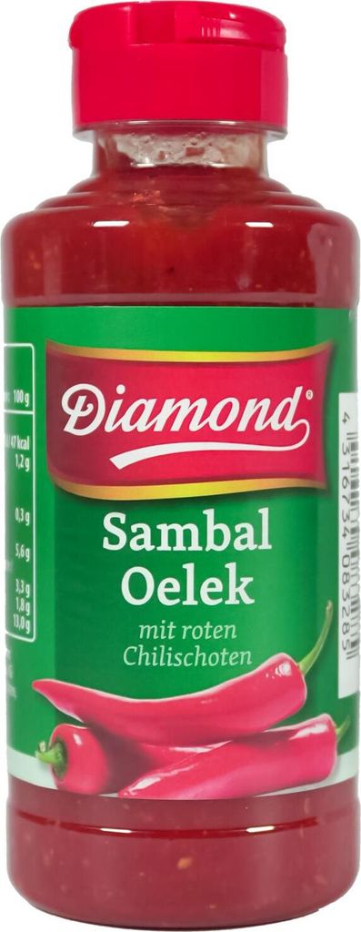 200G Sambal Oelek Sehr Scharf Pet Dia