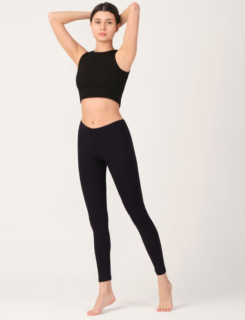 OCERA Damen Leggings Lang aus atmungsaktiver Viskose Produktbild 