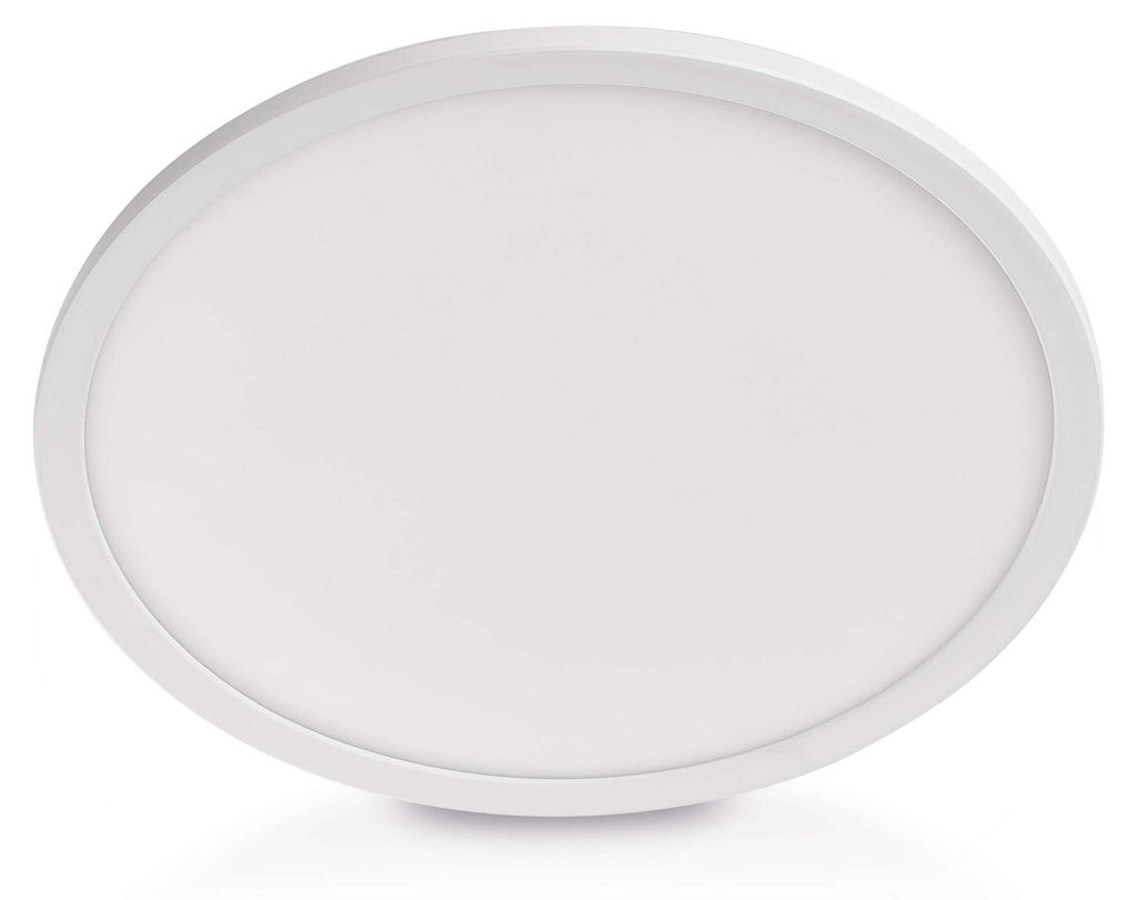 LED přisazené svítidlo FLORI kruhové, bílé, 18W, neutrální bílá