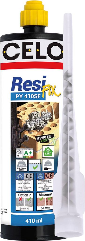 CELO Verbundmörtel ResiFIX PY SF PY 410 SF PES 12 Stk Produktbild 
