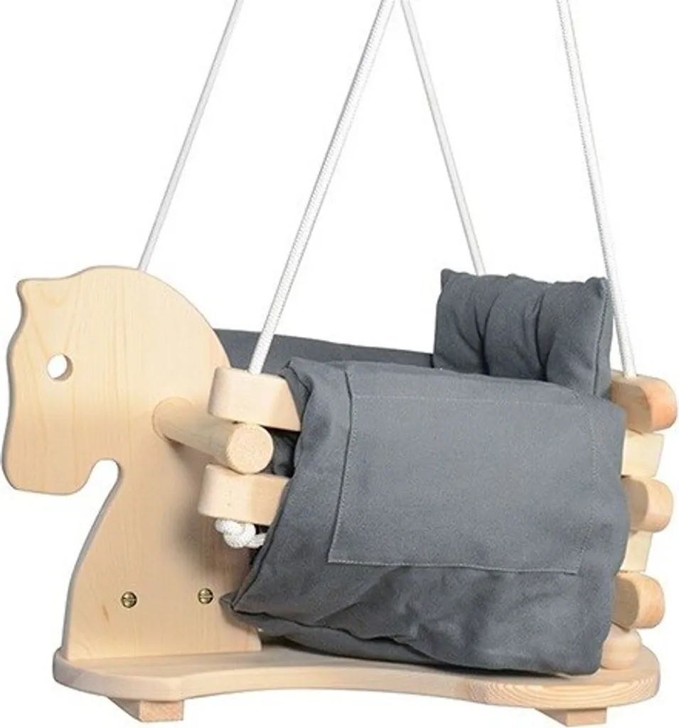 Balançoire design Horse sécurisée avec assise ergonomique pour petit