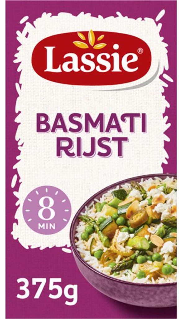 Lassie Basmati Reis 375 g – Aromatischer, langkörniger Produktbild 