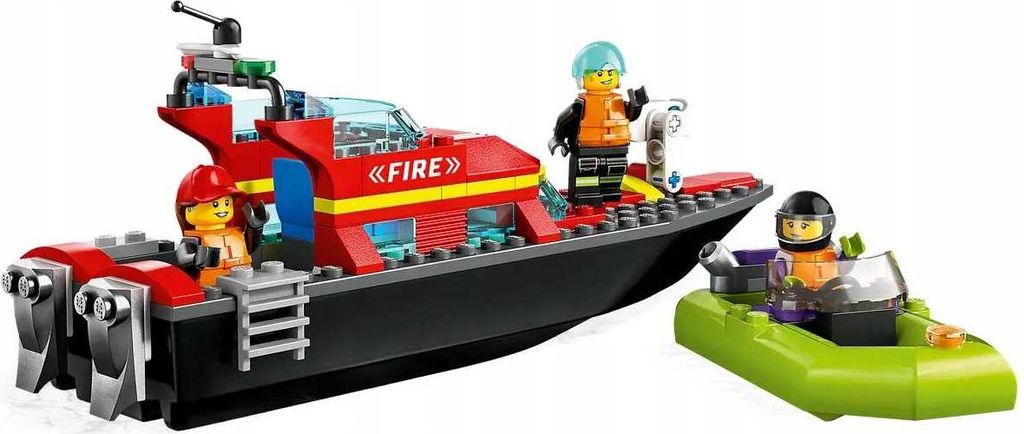 60373 – LEGO City – Feuerwehrboot Produktbild 