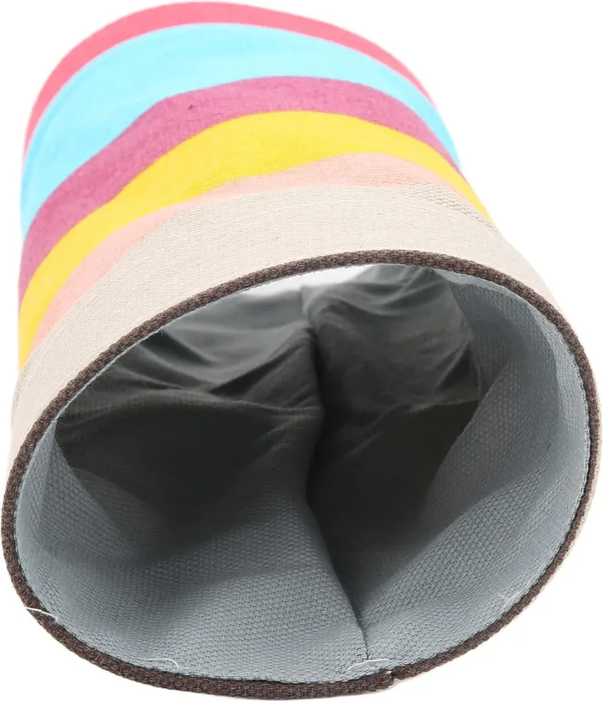 Tunnel cochon d'Inde bidirectionnel, tissu doux et design multicolore - 4