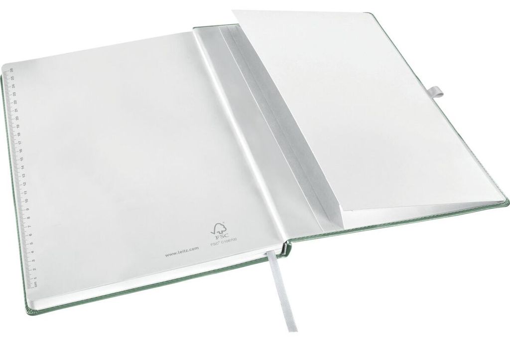 Notizbuch Style HC A4 liniert seladon grün