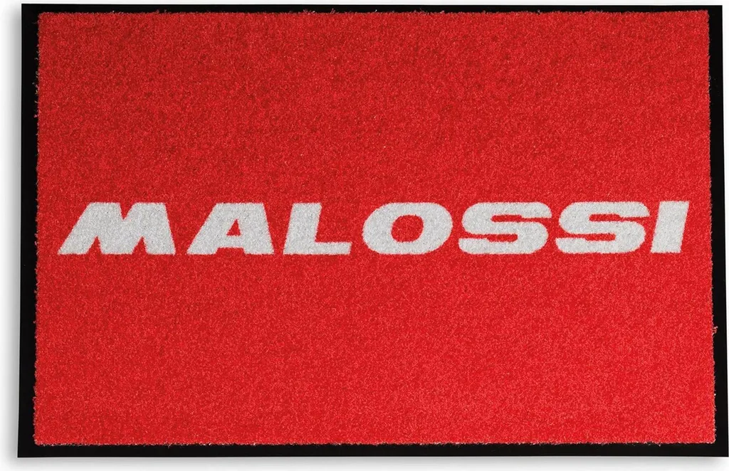 Tapis Malossi 80x60cm rouge pour entretien moteur et montage variateur