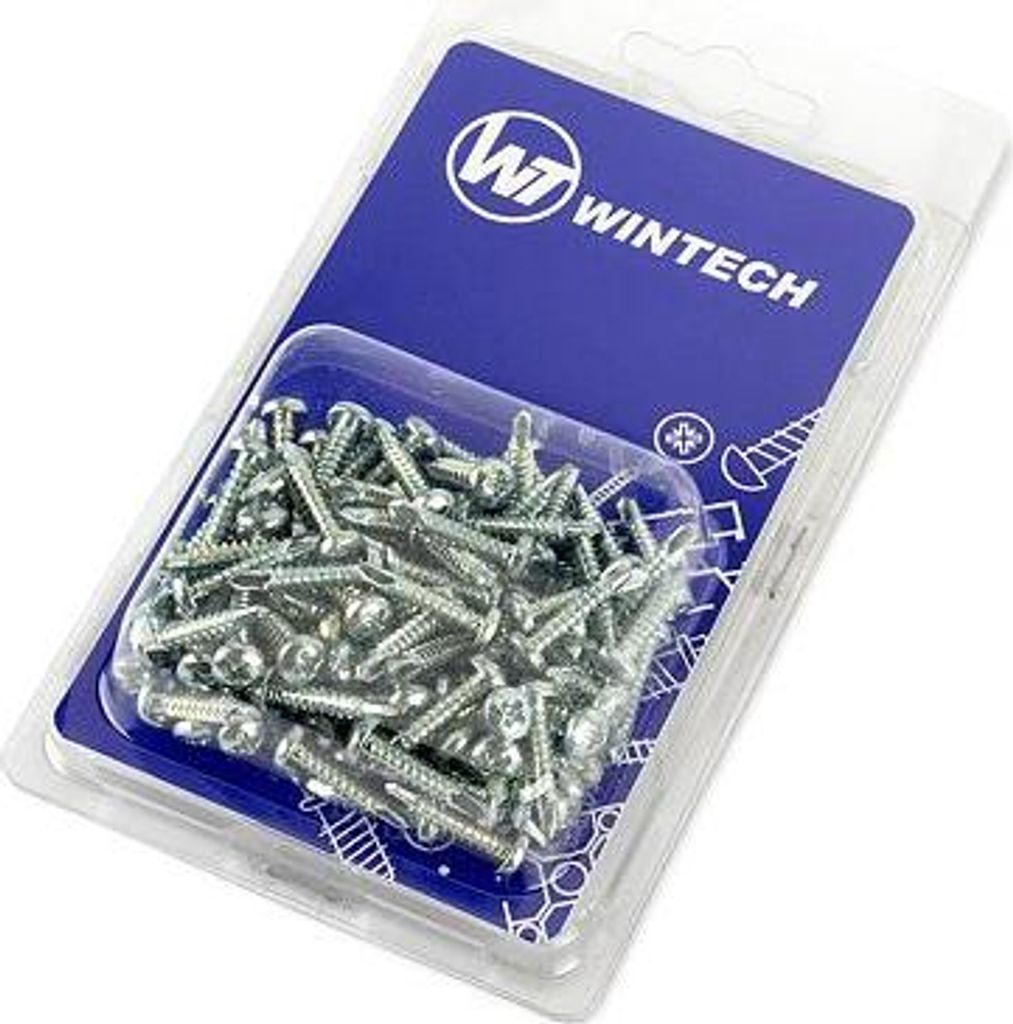 Selbstbohrende Schraube DIN 7504 N 4,2 x 16 ZB - Halbkugelkopf, Kreuzschlitz - Packung mit 100 Stück