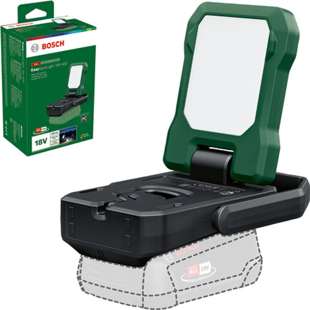 Éclairage de Travail sans Fil EasySpotLight 18V pour Garage et Grenier