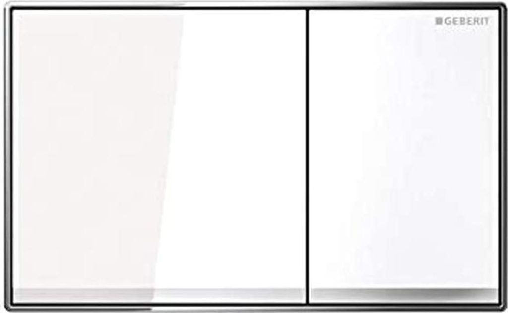 Geberit Betätigungsplatte Sigma60, für 2-Mengen-Spülung, flächenbündig