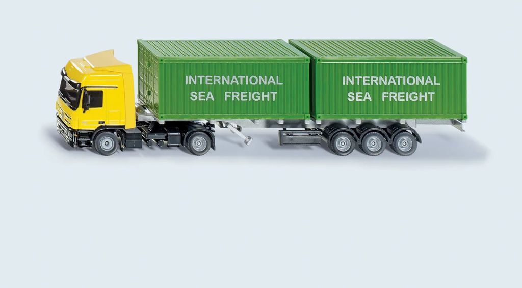 Siku LKW mit Container; 3921 Produktbild 