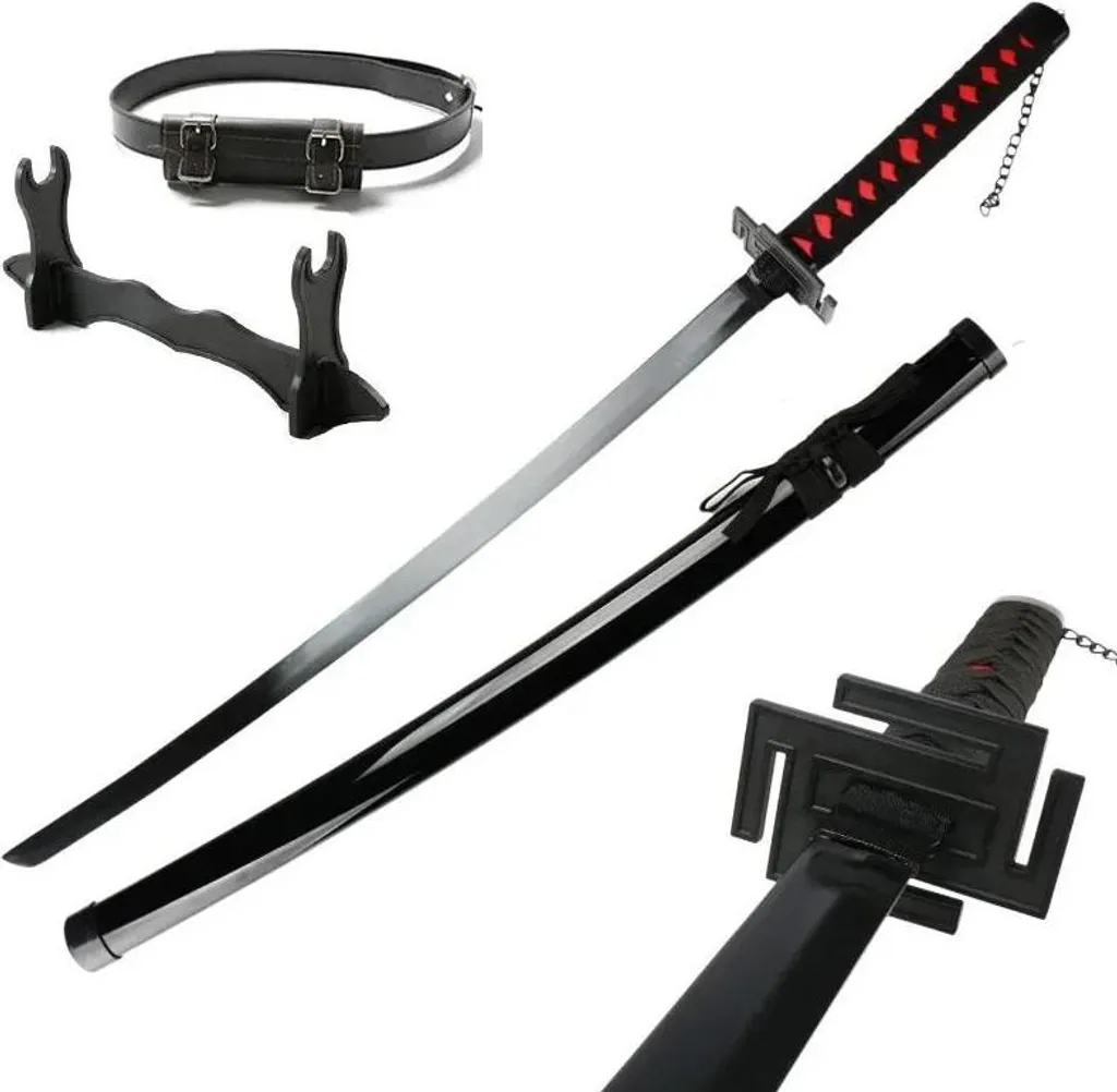 Sabre Anime BLEACH 01 en Bambou Léger - Katana Cosplay sans Danger