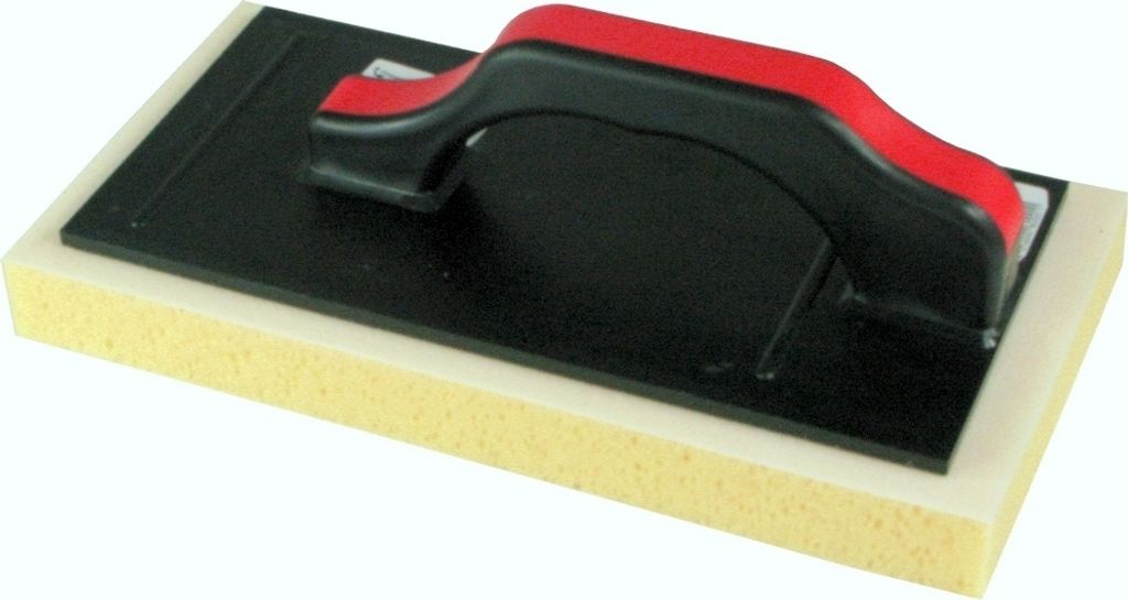 Hydro-Fliesenwaschbrett 300 x 150 x 35 mm, schwarz / rot, gerastert
