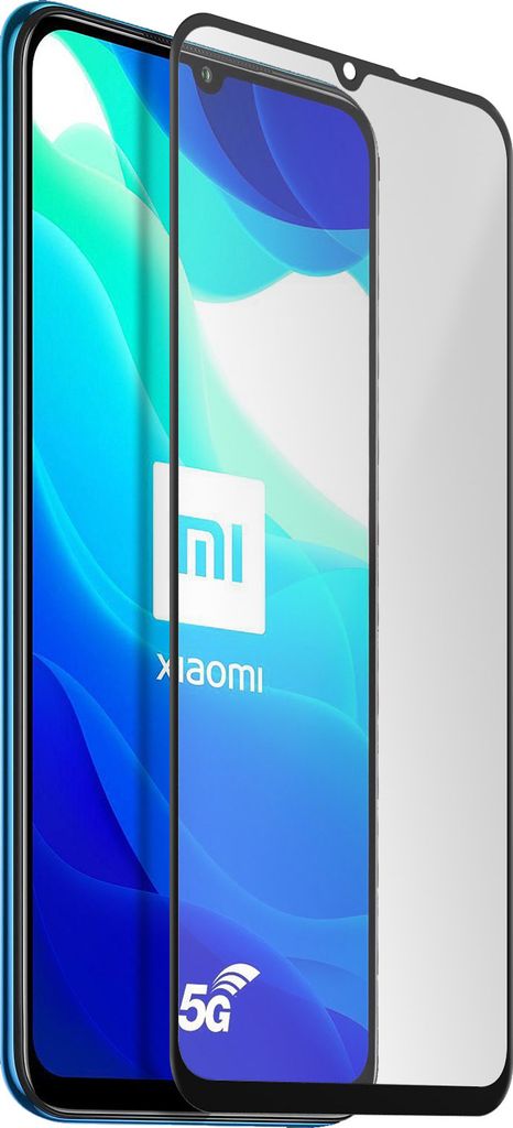 Akashi 9H Displayschutzfolie für Xiaomi Mi 10 Lite – Rand Schwarz