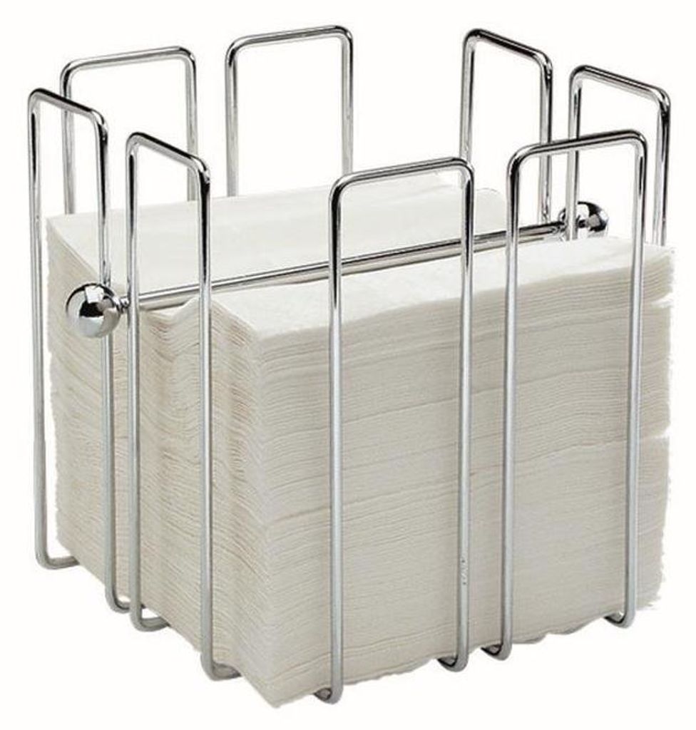 Soporte para servilletas APS 11765, modelo WIRE, acero Imagen del producto 